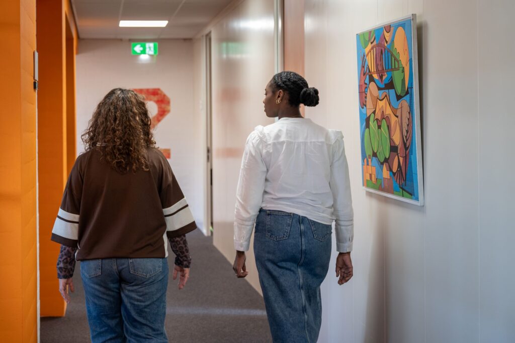 Foto: Poliklinisch werken in de omgeving van client